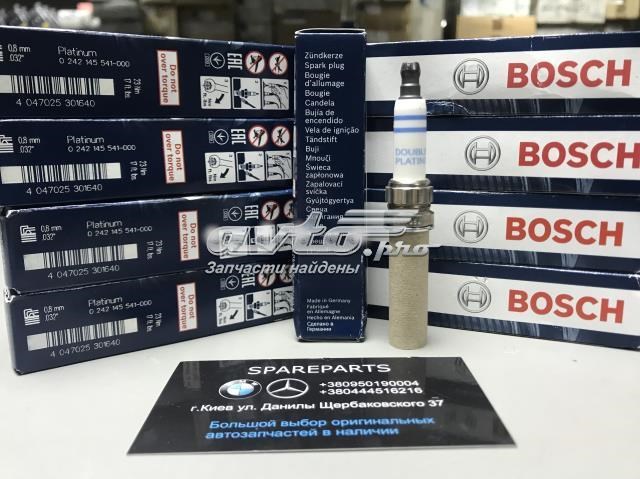 Свічки запалювання (запальні) і дроти 0242145541 BOSCH