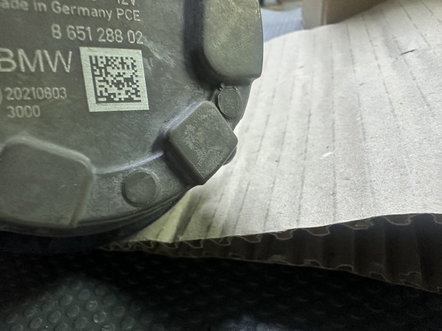 Водяний насос охолодження електричний додатковий 11518651288 BMW
