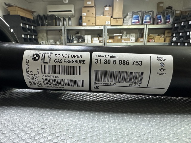 Ліва передня стійка 31306886753 BMW