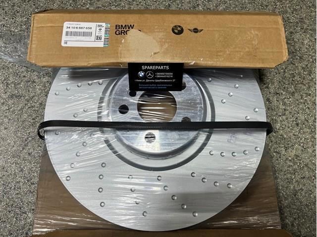 Диск переднього гальма 34106887658 BMW
