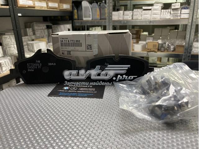 Передні гальмівні колодки 34116772892 BMW