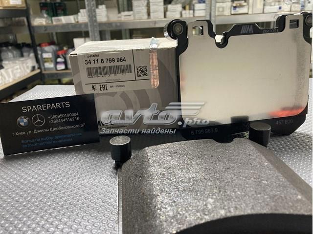 Колодки передні 34116799964 BMW