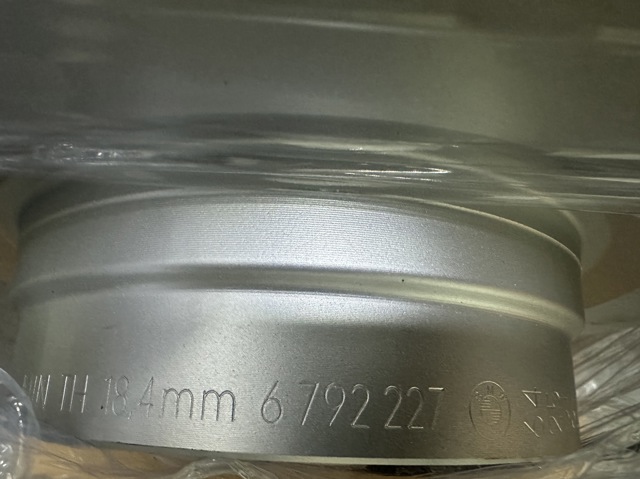 Диск гальмівний задній 34216792227 BMW