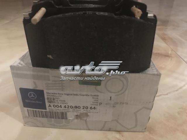 Колодки гальмівні передні, дискові A0044209020 MERCEDES