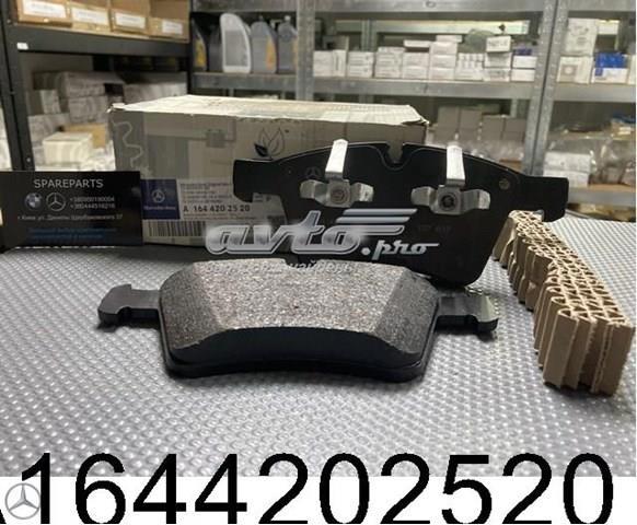Колодки гальмівні передні, дискові A1644202520 MERCEDES
