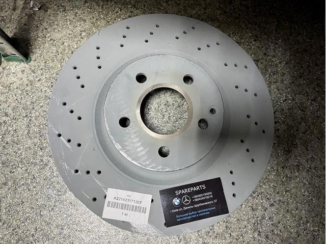 Диск переднього гальма A2214211712 MERCEDES