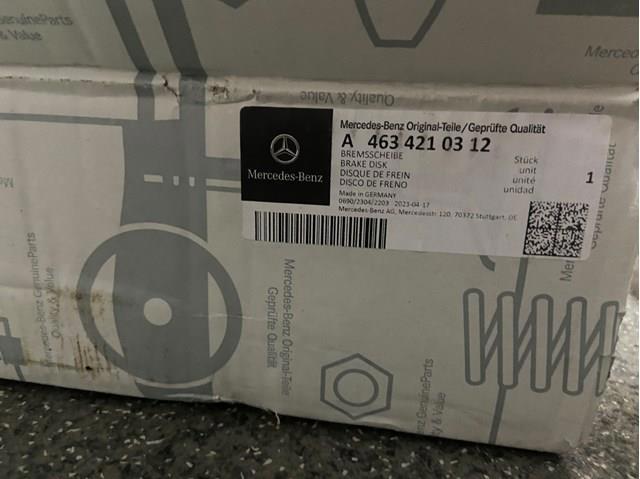 Диск гальмівний передній A4634210312 MERCEDES