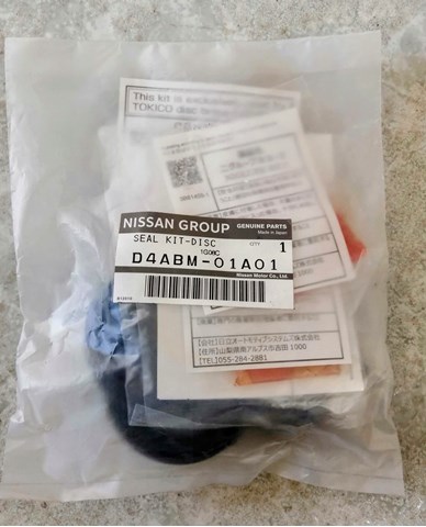 Ремкомплект заднього супорта D4ABM01A01 NISSAN