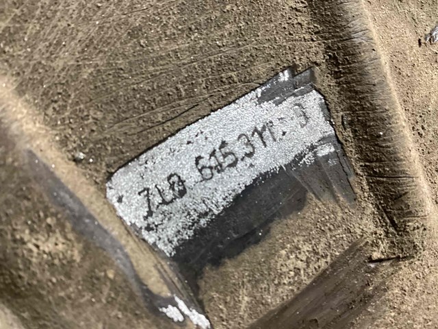 Захист гальмівного диска переднього 7L0615311B VAG