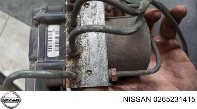 Блок управління АБС (ABS) 0265231415 NISSAN