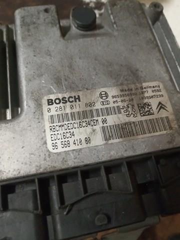 Модуль управління двигуном 0281011802 PEUGEOT