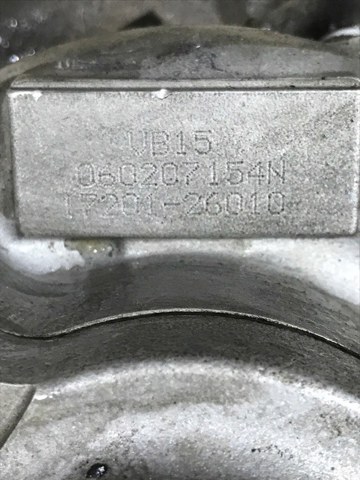 Турбонаддув 1720126010 TOYOTA