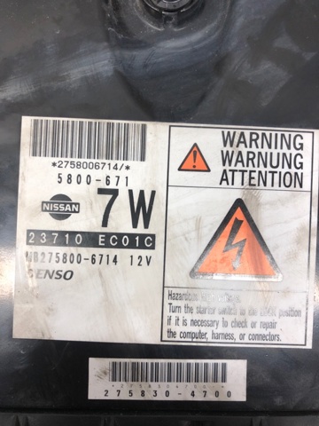 Блок двигуна 23710EC01C NISSAN