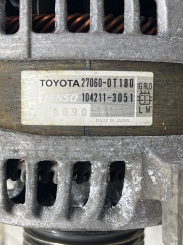 Генератор 270600T180 TOYOTA