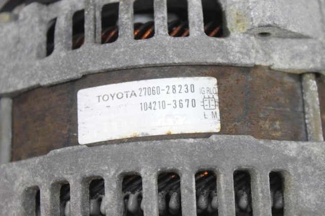 Генератор 2706028310 TOYOTA