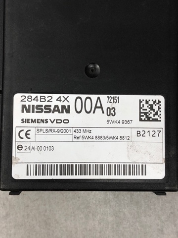 Блок управління комфорту 284B24X00A NISSAN