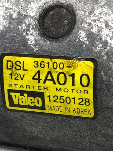 Стартер двигуна 361004A010 HYUNDAI