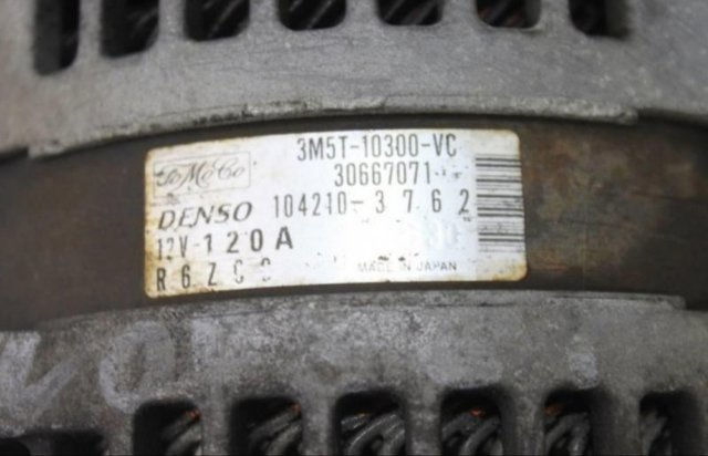 Генератор 3M5T10300VD FORD