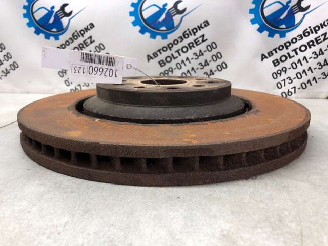 Диск переднього гальма 4351250250 TOYOTA