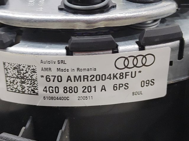 Подушка безпеки водія 4G0880201A6PS VAG