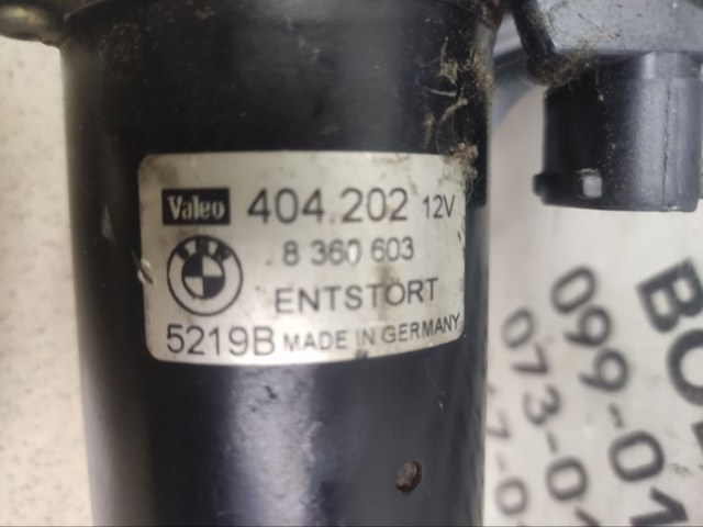 Двигун склоочисника лобового скла (трапеції) 67638360603 BMW