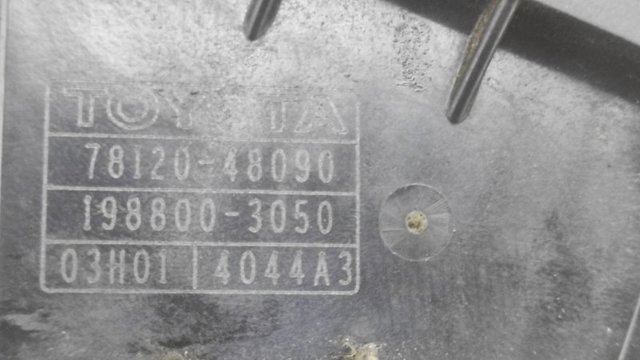 Педаль акселератора 7812048090 TOYOTA