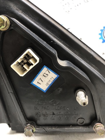 Дзеркало ліве 876013E220XX HYUNDAI