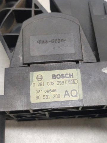 Педаль газу (акселератора) 90581208 OPEL