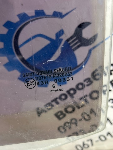 Скло заднє ліве 96304138 GM