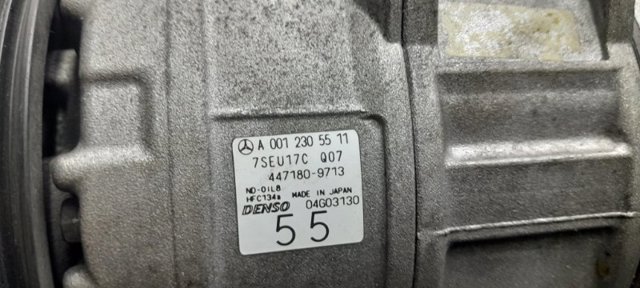 Компресор кліматичної установки A0012305511 MERCEDES