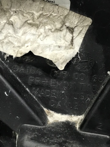 Буфер (бампер) задній A1648854225 MERCEDES