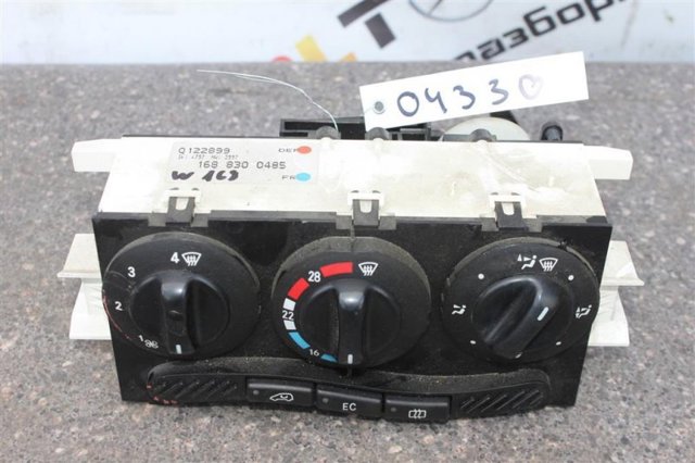 Блок управління пічкою A1688300485 MERCEDES
