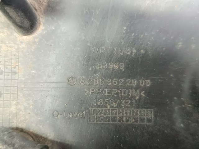 Захист заднього нижнього важеля A2053522900 MERCEDES