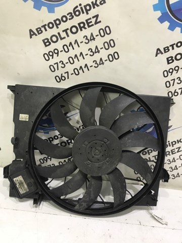 Електровентилятор охолодження в зборі (двигун + крильчатка) Mercedes E