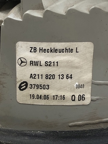 Стоп задній A2118201364 MERCEDES
