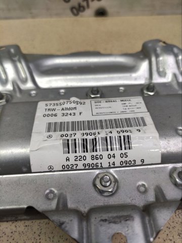 Подушка безпеки, передній, правих дверей AIRBAG A2208600405 MERCEDES