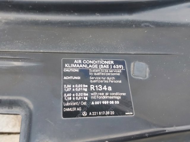Установча панель передня A2216200834 MERCEDES