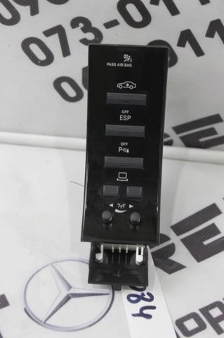 Блок кнопок центральної консолі A2218701758 MERCEDES