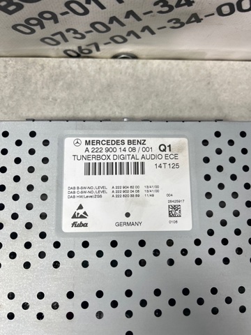 Блок керування мультимедійний A2229001408 MERCEDES