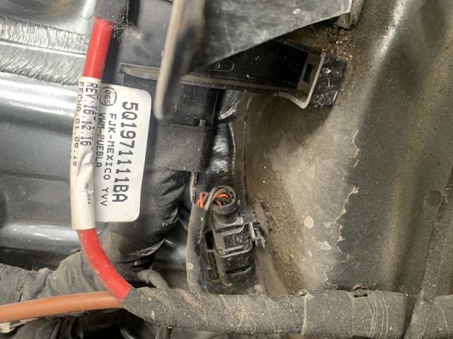 Джгут проводів рульової рейки Servotronic 5Q1971111BA VAG