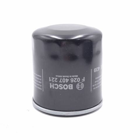 Bosch масляный фильтр f026407221
 технические характеристики
производитель: bosch

код детали: f026407221

тип: сменный картридж масляного фильтра (вставка)

примерные размеры: высота  96 мм, наружный диаметр  55 мм, внутренний диаметр  25 мм

наз