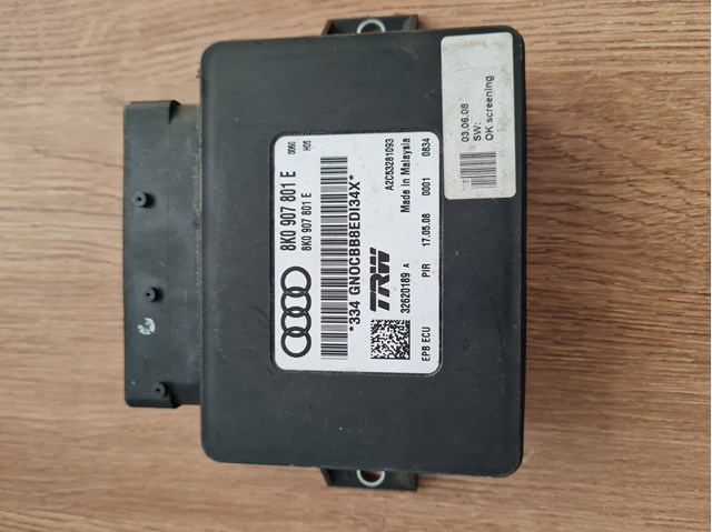 Блок стоянкового гальма 8K0907801E VAG