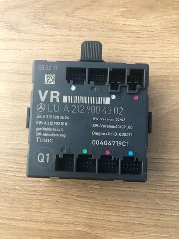 Блок комфорту передніх дверей A2129004302 MERCEDES