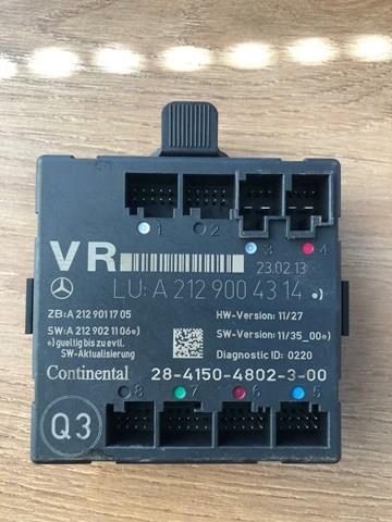 Блок комфорту передніх дверей A2129004314 MERCEDES