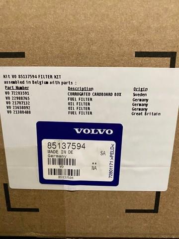 Комплект фільтрів на мотор 85137594 VOLVO