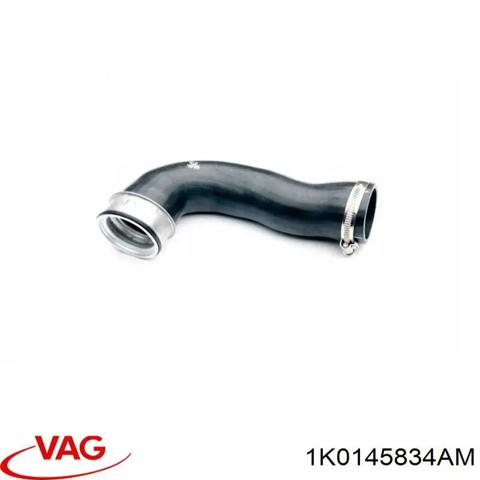 Шланг/патрубок интеркуллера 1K0145834AM VAG