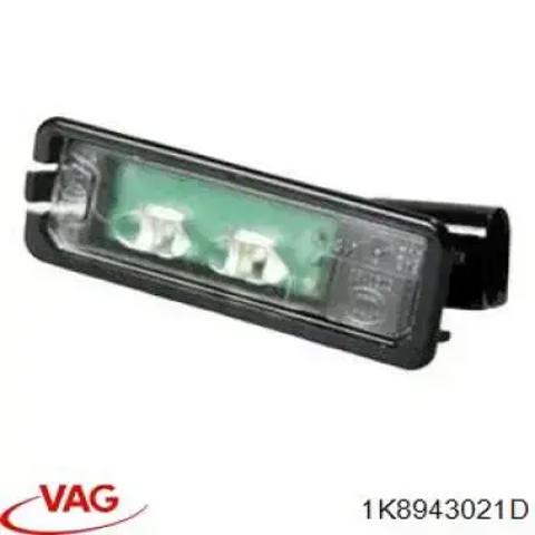Ліхтар освітлення номерного знака 1K8943021D VAG