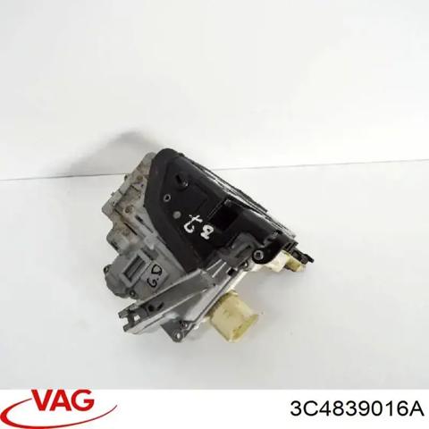 Замок задньої дверї, правої 3C4839016A VAG