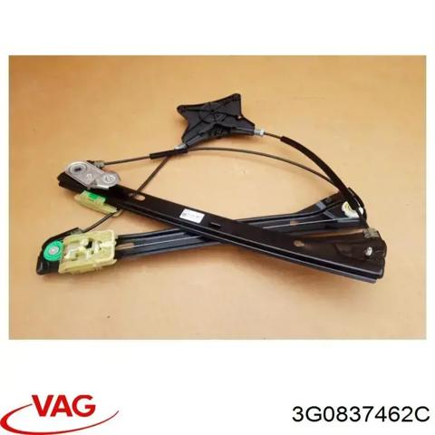 Склопідйомник передньої правої двері 3G0837462C VAG