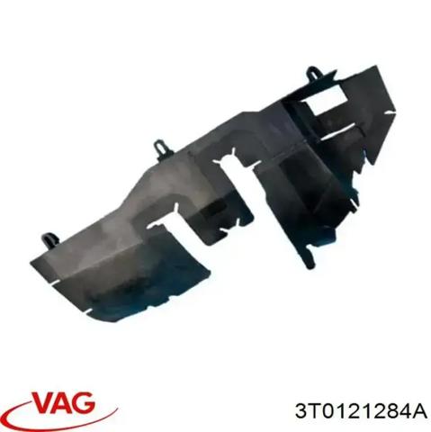 Повітропровід / дефлектор радіатора, правий 3T0121284A VAG
